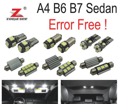 Kit 20 Ampoules Led Intérieur Pour Audi A4 S4 Rs4 B6 B7 Berl, Auto-onderdelen, Verlichting, Verzenden