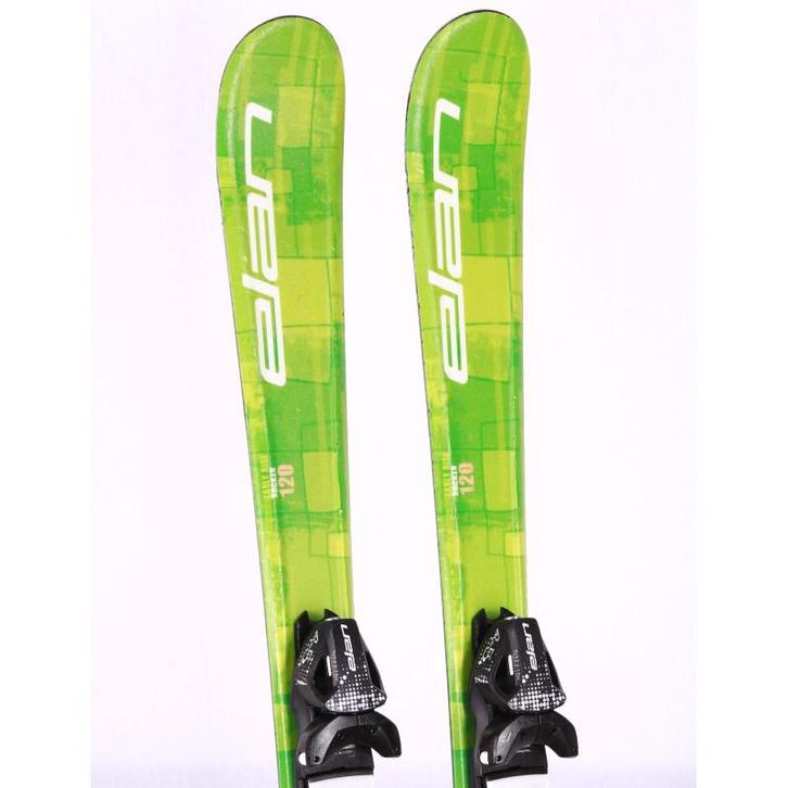 120 130 kinder skis ELAN FORMULA, green + Elan 7.5, Sport en Fitness, Skiën en Langlaufen, Ski, 100 tot 140 cm, Carve, Gebruikt