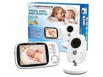 Veiling - Esperanza EHM002 LCD-babyfoon 3,2 Wit beschikbaar voor biedingen