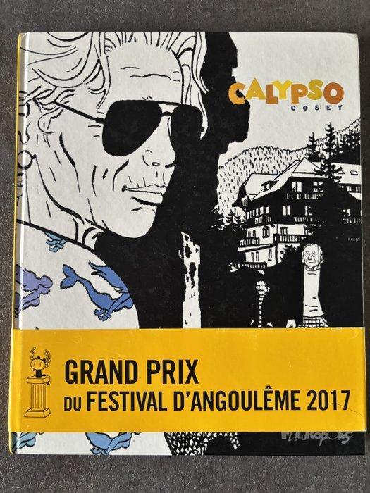 Cosey - Calypso + dédicace tampon + ex-libris - C + bandeau, Boeken, Stripverhalen