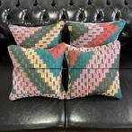 (4) Boheemse etnische tapijt - Kussen, Huis en Inrichting, Stoffering | Tapijten en Vloerkleden, Nieuw