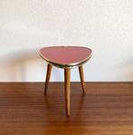 Table dappoint - Verre sérigraphié - Porte plantes vintage, Antiquités & Art