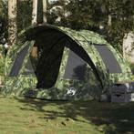 vidaXL Vistent 2-persoons waterdicht camouflage, Verzenden, Nieuw