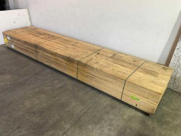 Veiling - 15x vuren plank 540x22x3,8 cm, Nieuw