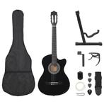 vidaXL 12-delige Gitaarset met 6 snaren western klassiek 38, Muziek en Instrumenten, Verzenden, Nieuw