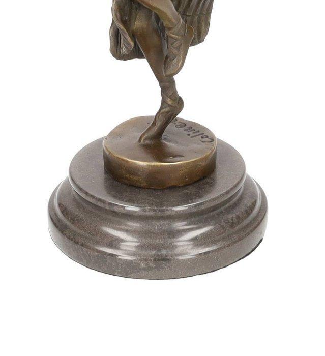 Beeldje - Danseres - Brons, Antiek en Kunst, Curiosa en Brocante