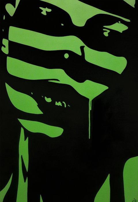 FÜR (1978) - Veiled Pulse - XL Size - (We Spray) NOT a PRINT, Antiek en Kunst, Kunst | Schilderijen | Modern