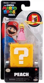 The super Mario bros. movie 1-inch mini figure Peach, Kinderen en Baby's, Speelgoed | Actiefiguren, Nieuw, Ophalen of Verzenden
