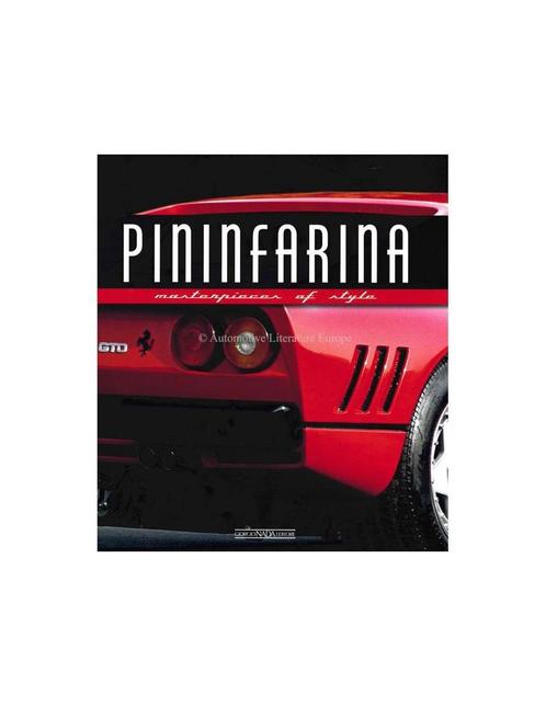 PININFARINA, MASTERPIECES OF STYLE, Livres, Autos | Livres