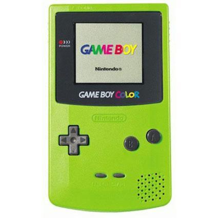 Nintendo Game Boy Color Kiwi Green (Nette Staat & Krasvri..., Games en Spelcomputers, Spelcomputers | Nintendo Game Boy, Zo goed als nieuw