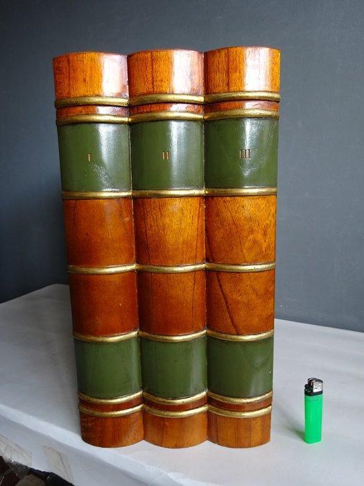 Drankkast - Hout - boekvorm, Antiquités & Art, Curiosités & Brocante