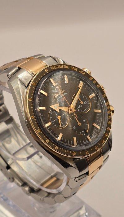 Omega - Speedmaster 1957 Broad Arrow 18K/SS Chronograph -, Handtassen en Accessoires, Horloges | Heren