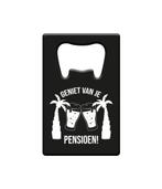 Pensioen Bieropener, Hobby en Vrije tijd, Feestartikelen, Verzenden, Nieuw