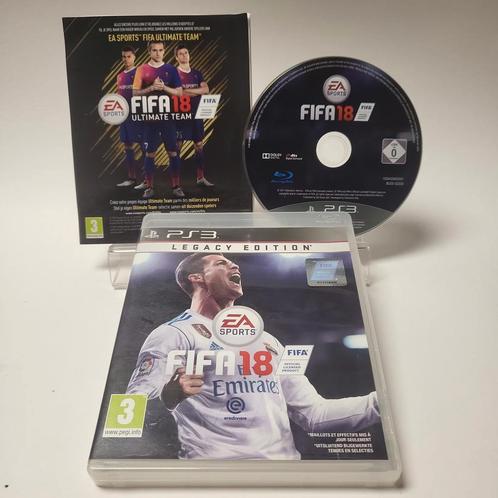 FIFA 18 Legacy Edition Playstation 3, Games en Spelcomputers, Games | Sony PlayStation 3, Zo goed als nieuw, Ophalen of Verzenden