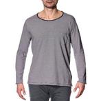 Samsøe Samsøe • blauw wit gestreept shirt • XL