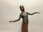 sculptuur, Danseres naar Chiparus - 51 cm - Brons, Antiek en Kunst
