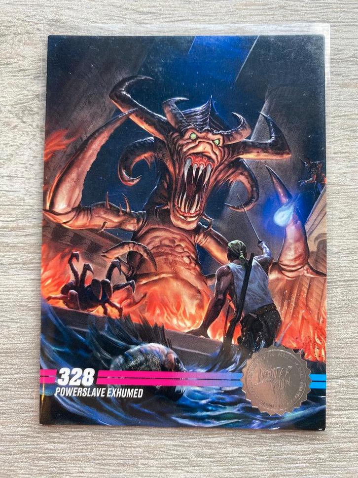 Series 3 #328 Powerslave exhumed Limited run games Tradin..., Hobby en Vrije tijd, Verzamelkaartspellen | Overige, Zo goed als nieuw