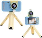 Tweedekans | Montiplay® Vlog camera Kinderen Blauw - Vlog, Ophalen of Verzenden, Nieuw