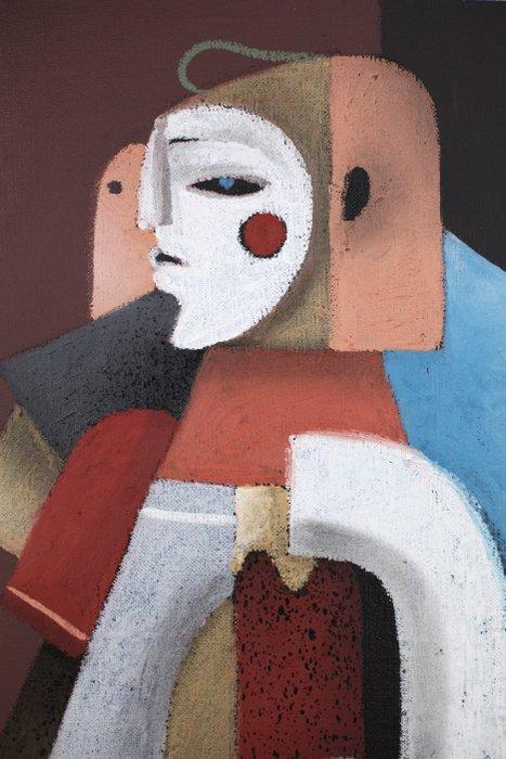 Jone Hopper - Jeune muse dans son appartement, Antiek en Kunst, Kunst | Schilderijen | Modern