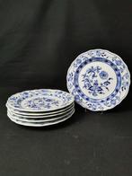 Meissen - Cipolla blu - 6 Piatti - D.22cm - 1.Wahl -