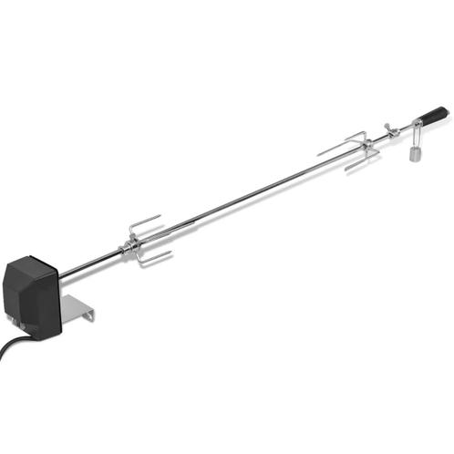 vidaXL BBQ Draaispit met motor staal 1200 mm, Elektronische apparatuur, Overige elektronische apparatuur, Nieuw, Verzenden