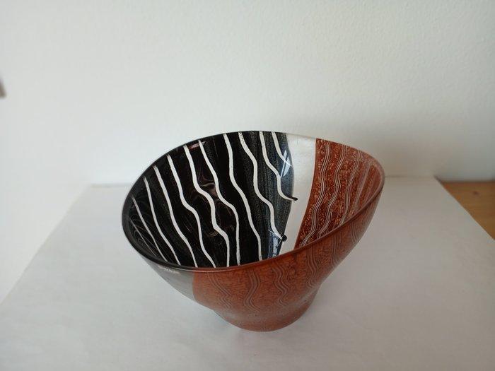 Kosta Boda - Monica Backström - Kom - Tonga - Glas, Antiek en Kunst, Antiek | Glaswerk en Kristal