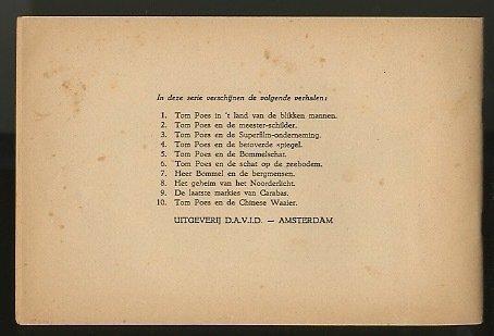 Marten Toonder - Tom Poes & Heer Bommel 6 - Tom Poes en de, Boeken, Stripverhalen