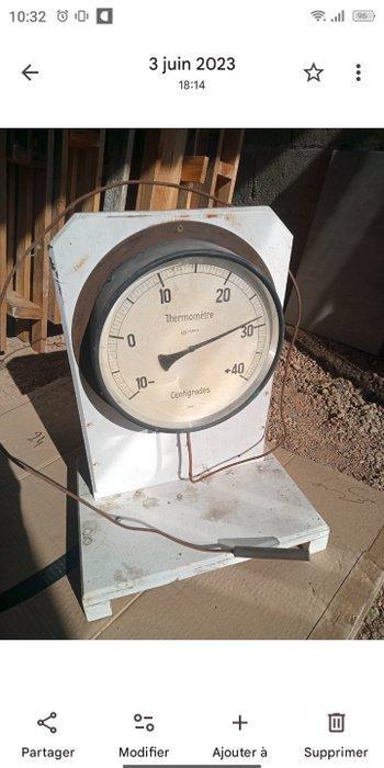 Thermometer - Messing, Antiek en Kunst, Antiek | Wandborden en Tegels