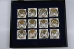 Europa, Set of 12 Medals: The Forthcoming New Euro, Timbres & Monnaies, Monnaies | Europe | Monnaies non-euro