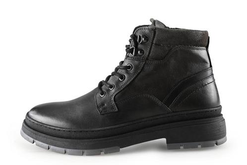 Outfielder Veterboots in maat 43 Zwart | 5% extra korting, Kleding | Heren, Schoenen, Zwart, Zo goed als nieuw, Boots, Verzenden