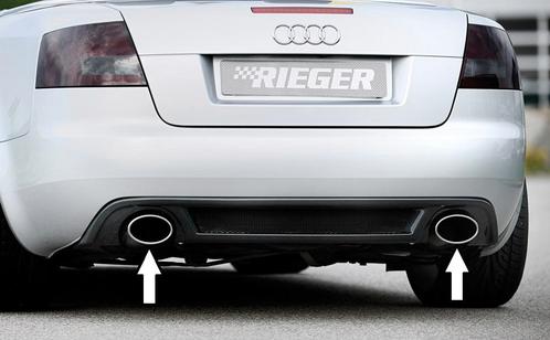 RIEGER einddemper, li./re., Typ 32, Audi A4 (8H) Cabrio | A4, Auto-onderdelen, Uitlaatsystemen, Nieuw, Audi, Verzenden