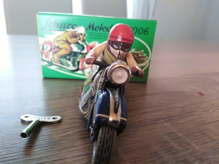 Schuco - Motodrill 1006 - Opwindbaar blikken speelgoed -, Antiek en Kunst, Antiek | Speelgoed