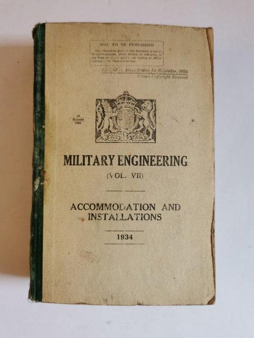 1940 T.B.R.E. Stamp - Royal Engineers Manual - 1934, Verzamelen, Militaria | Tweede Wereldoorlog
