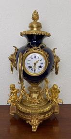 Klok - Antiek - Verguld brons, Sevrès - 1850-1900, Antiek en Kunst