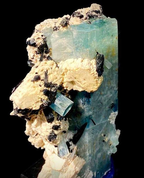 Formation daigue-marine et de tourmaline - Mines dErongo,, Verzamelen, Dierenverzamelingen