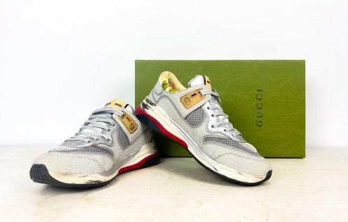 Gucci - G-Line zilver - Low-top sneakers - Maat: EU 38.5, Kleding | Heren, Schoenen