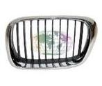 BMW 5 SERIE E39, 2000-2003 - GRILLE, chrome zwart, zwart,..., Nieuw, BMW, Verzenden