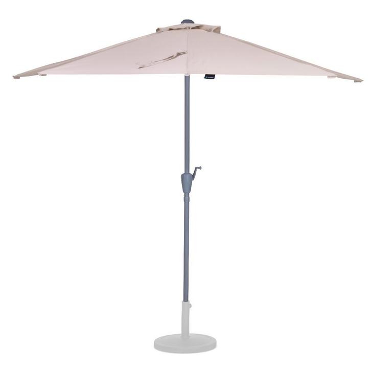 Parasol Magione – Balkon parasol - Halfrond 270x135cm |, Tuin en Terras, Parasols, Nieuw, Verzenden