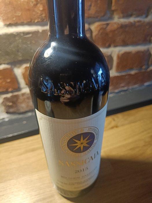 2015 Tenuta San Guido , Sassicaia - Super Tuscans - 1 Fles, Verzamelen, Wijnen