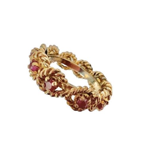 Trouwring - 18 karaat Geel goud, Handtassen en Accessoires, Antieke sieraden