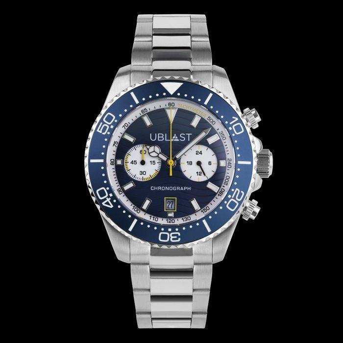 Ublast - Velocity Plus - Sapphire Glass - Zonder, Handtassen en Accessoires, Horloges | Heren