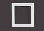 PVC raam draai kiep b90xh110 cm wit, Nieuw, Dubbelglas, 80 tot 120 cm, Ophalen of Verzenden