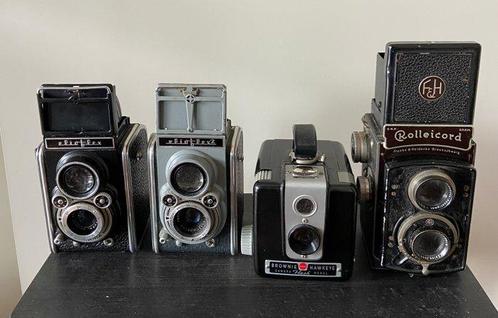 Rollei Rolleicord /  Elioflex 1-2 / kodak brownie Hawkeye, Audio, Tv en Foto, Fotocamera's Analoog
