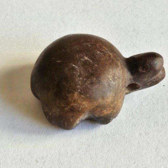 Bactrisch of Sino-Siberisch Jasper XXS schildpad kralen, Antiek en Kunst, Antiek | Overige Antiek