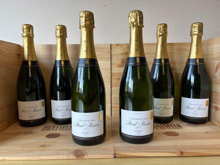 Paul Bara - Champagne Brut, Grand Cru, Réserve - 6 Bouteille, Verzamelen, Wijnen