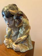 Lladró - Lladró - Statue, Jongen met geit - 37 cm -, Antiek en Kunst