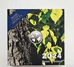 Finland. 2 Euro 2024 Election and Democracy + Finnish, Postzegels en Munten