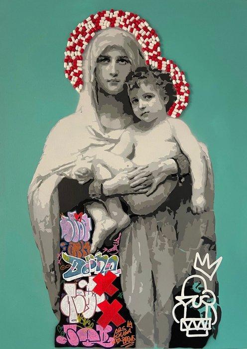 Quiona+ (1987) - ‘Science vs Religion’, Antiek en Kunst, Kunst | Schilderijen | Modern