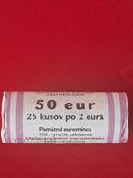 Slowakije. 2 Euro 2024-KOSICKY MARATON 25 moedas em rolo