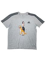Adidas T-Shirt (Tiger design, reworked) Maat M, Ophalen of Verzenden